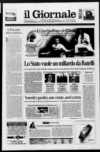 Il giornale : quotidiano del mattino